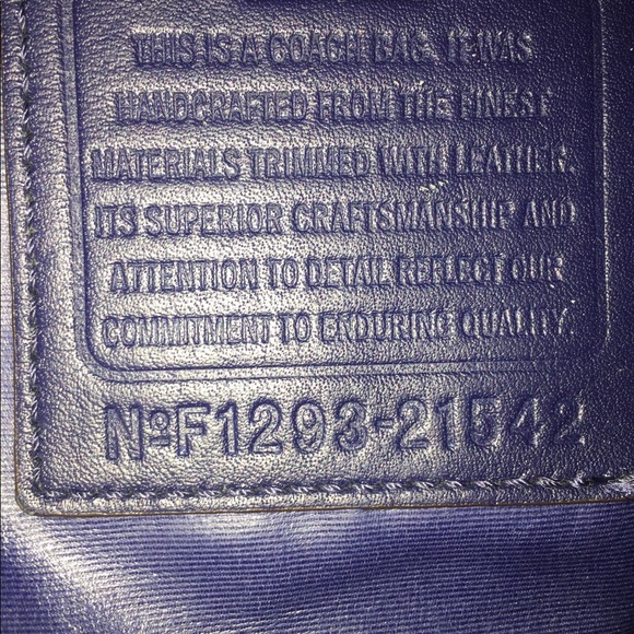 Coach messenger style diaper bag - Picture 2 of 2